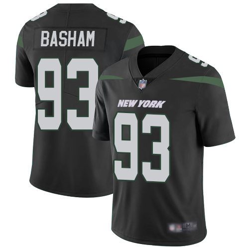New York Jets Limited Black Men Tarell Basham Alternate Jersey NFL Football #93 Vapor Untouchable->new york jets->NFL Jersey